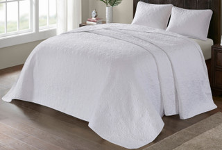 Thumbnail 6: Madison Park Madison Park Quebec Reversible Bedspread Set 
