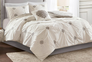 Thumbnail 1: Madison Park Madison Park Malia 4-pc. Duvet Cover Set 