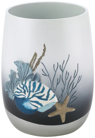 Thumbnail 2: AVANTI Avanti Blue Lagoon Wastebasket 