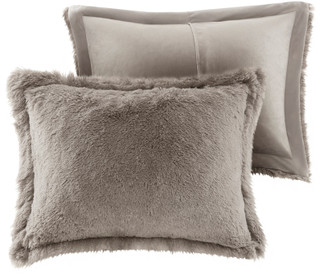 Thumbnail 12: Intelligent Design Intelligent Design Malea Shaggy Long Fur Comforter Mini Set 
