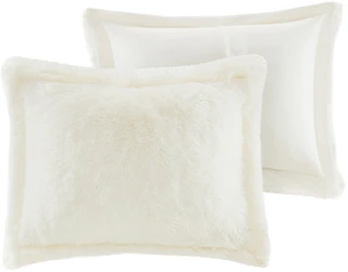 Thumbnail 12: Intelligent Design Intelligent Design Malea Shaggy Long Fur Comforter Mini Set 