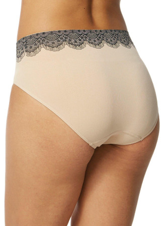 Thumbnail 2: BEIGE/BLACK LACE