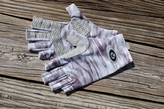 Thumbnail 6: Flying Fisherman Flying Fisherman Sunbandit Gray Water Fishing Gloves 