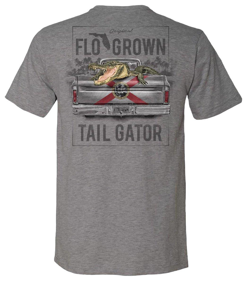 FloGrown Mens Tail Gator Heathered Graphic T-Shirt Bealls Florida