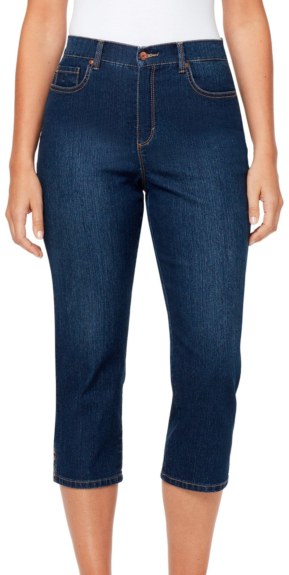 Gloria Vanderbilt Women's Amanda Capri Jeans - High Rise, 21" Inseam, Stretch Denim, Classic Fit - View #8