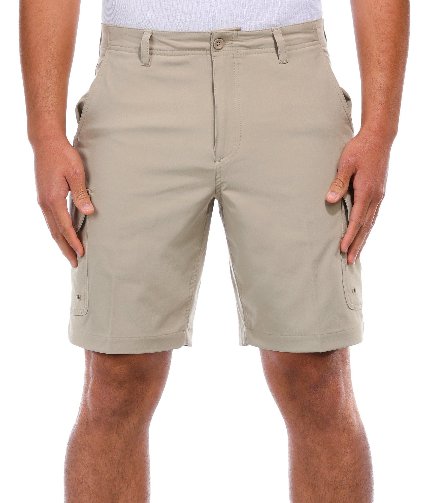 Reel Legends Mens Solid Tarpon Quick Dry Cargo Shorts Bealls Florida