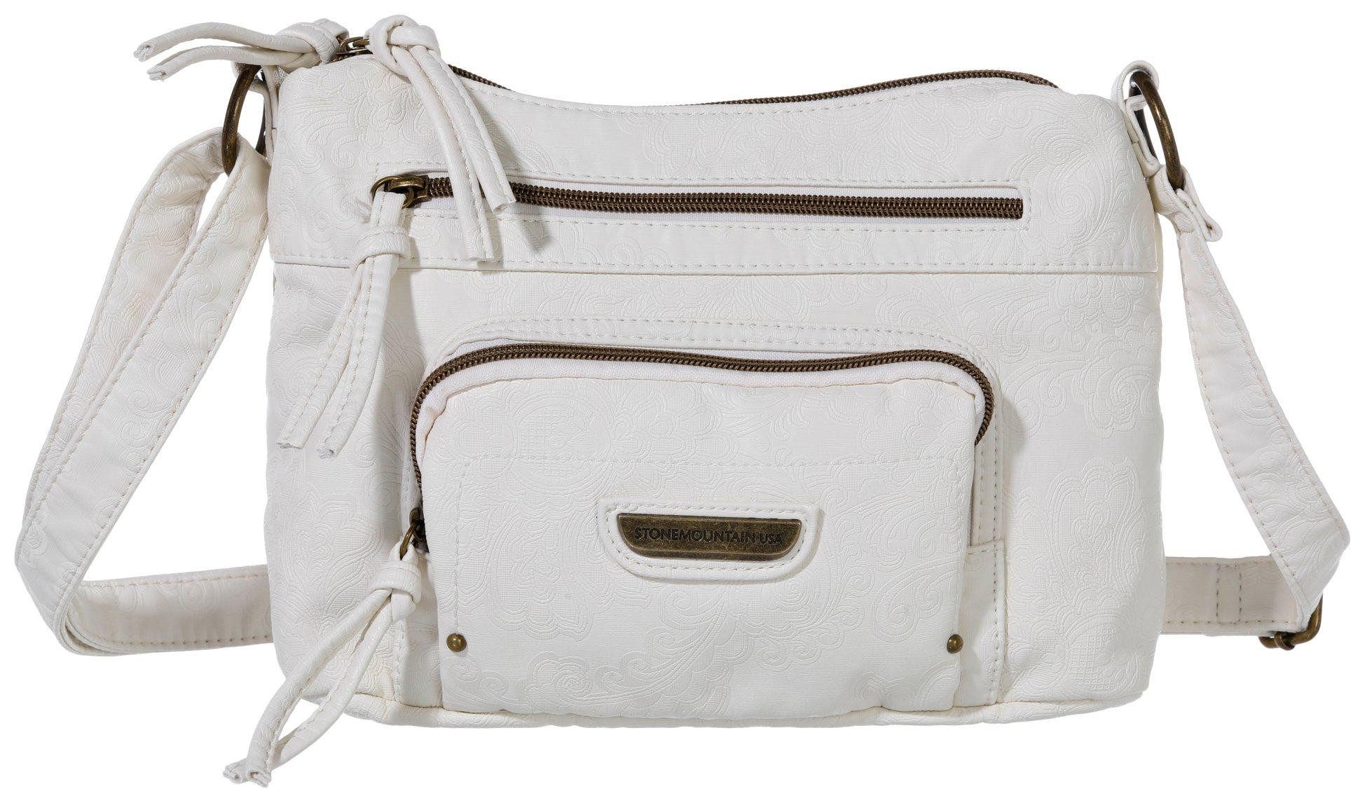 Buy Stone Mountain, Stone Mountain Irene Embossed Hobo Crossbody