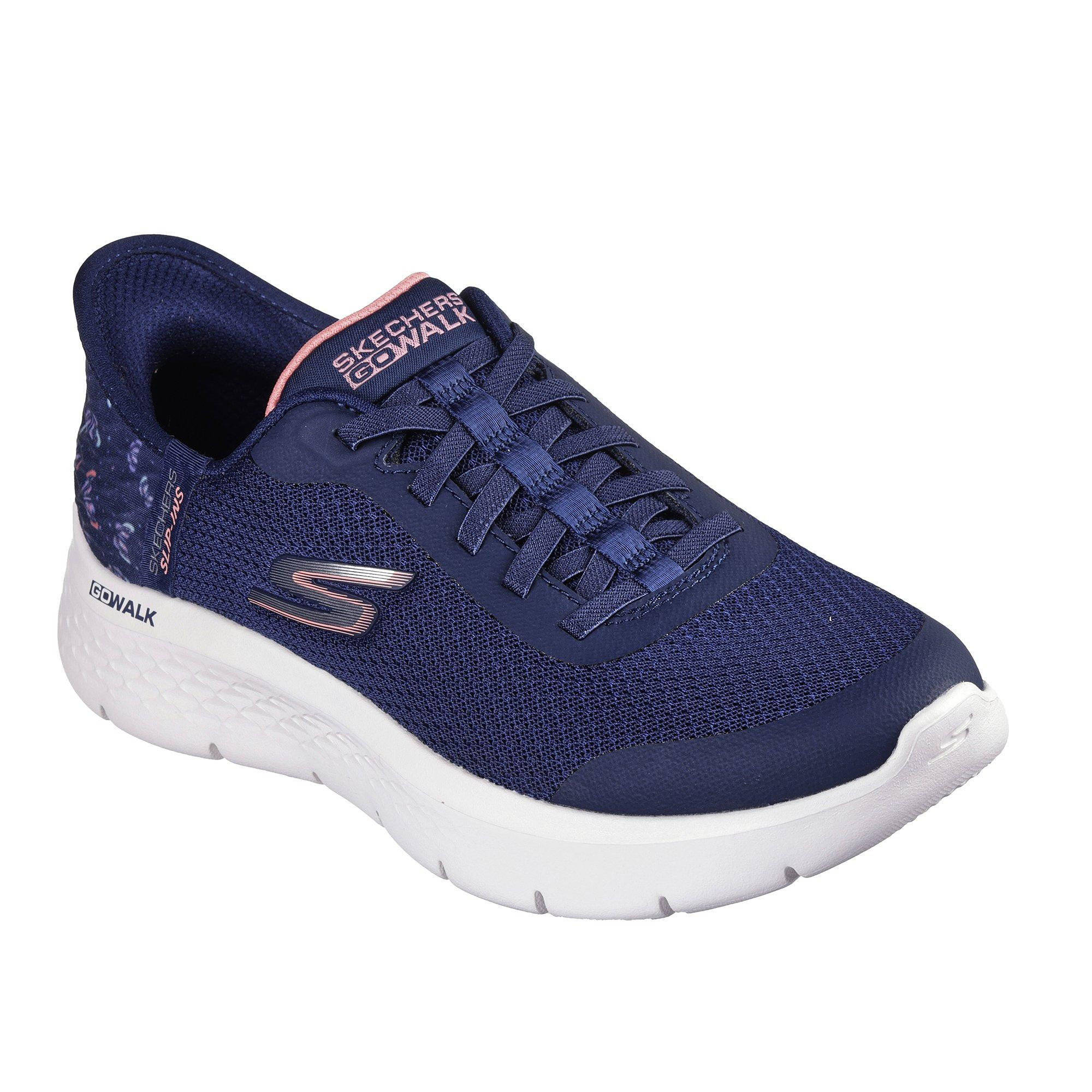 Skechers Matera Graftel Slip On Casual Walking Shoe Sneaker Sz 9.5 Navy Blue Amazon.com | Skechers Girls main image 4