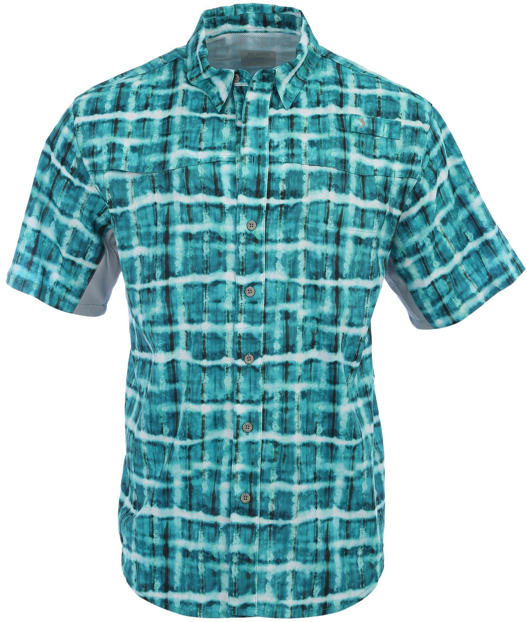 Reel Legends Saltwater II Short Sleeve Vented Fishing Shirt