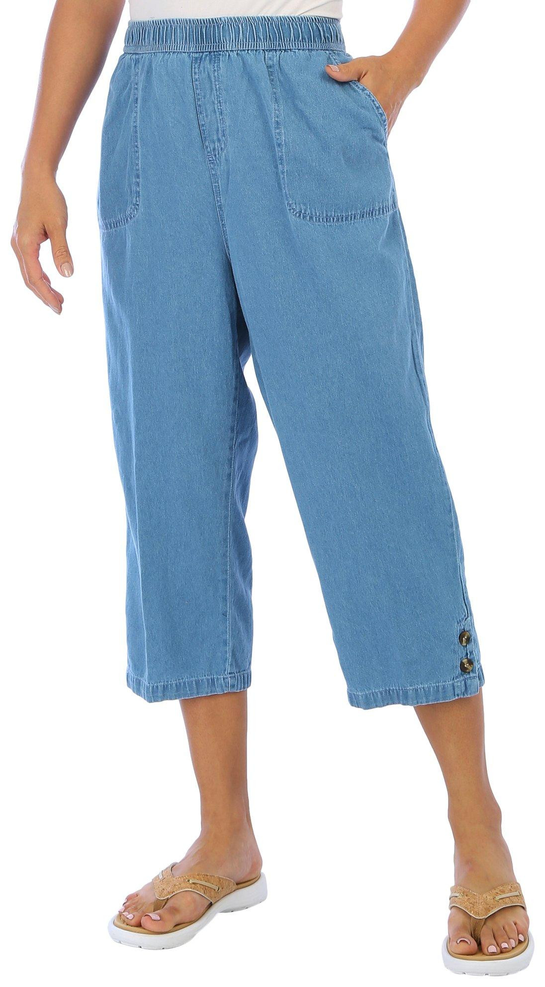 Womens Capris Coral Bay Clothing Capris Dash Womens Solid Valerie