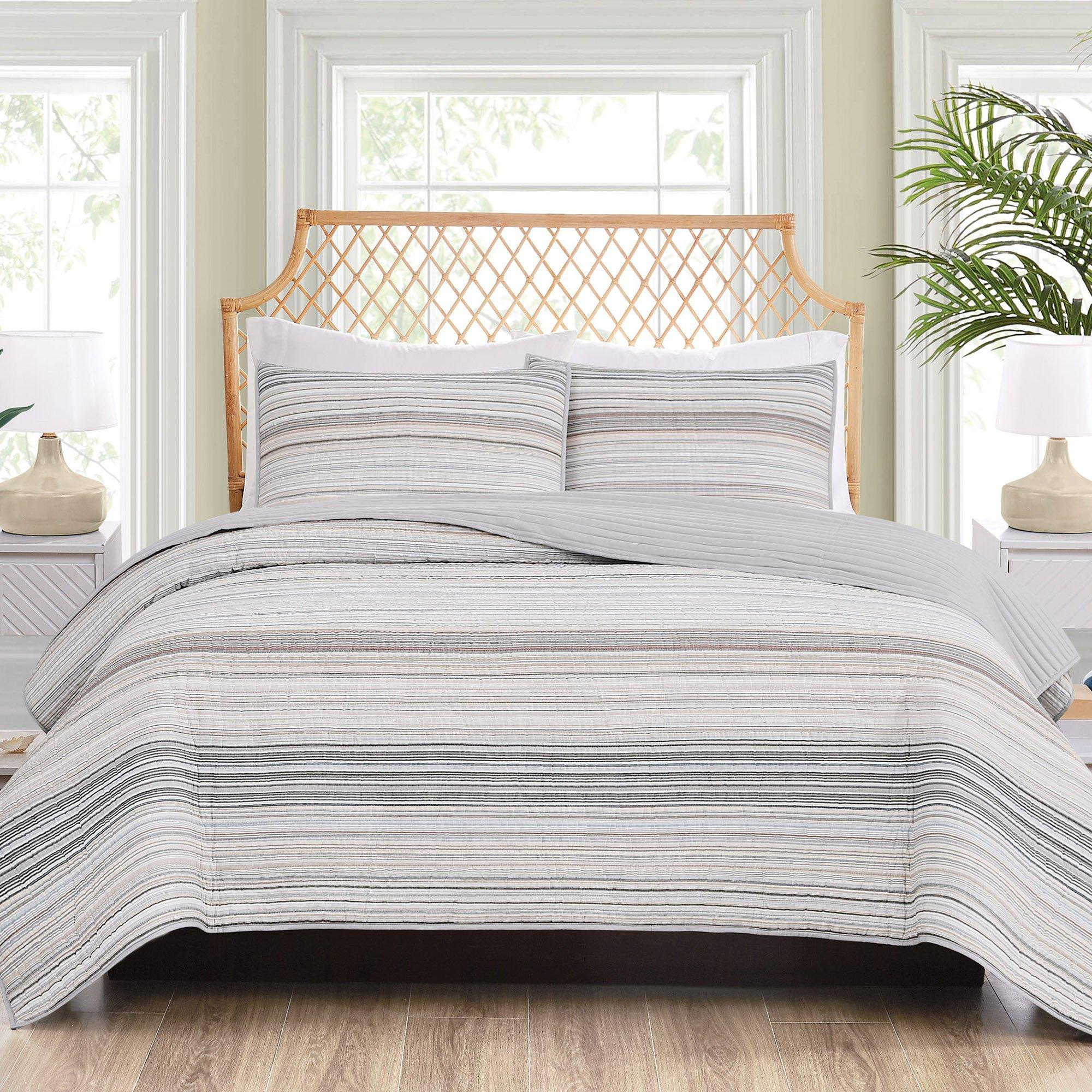 Lifestyle Home Pc Navarre Stripe Quilt Set Bealls Florida