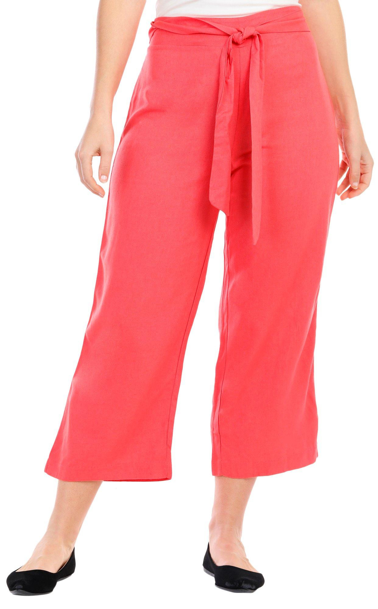 Blue Sol Womens 23 Solid Capris Pants Bealls Florida