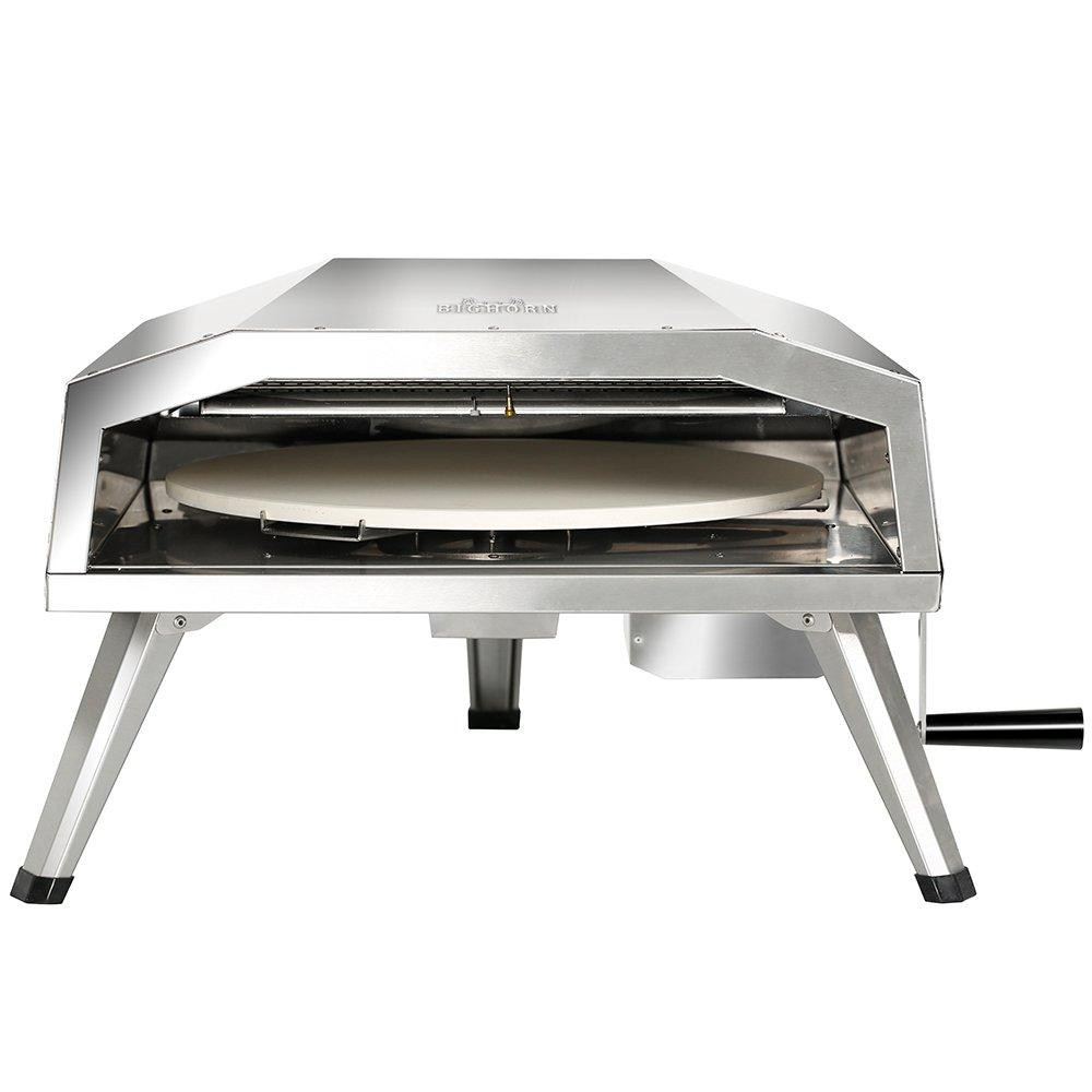 Buy BIG HORN, Big Horn 16 in. Propane Pizza Oven With Rotating