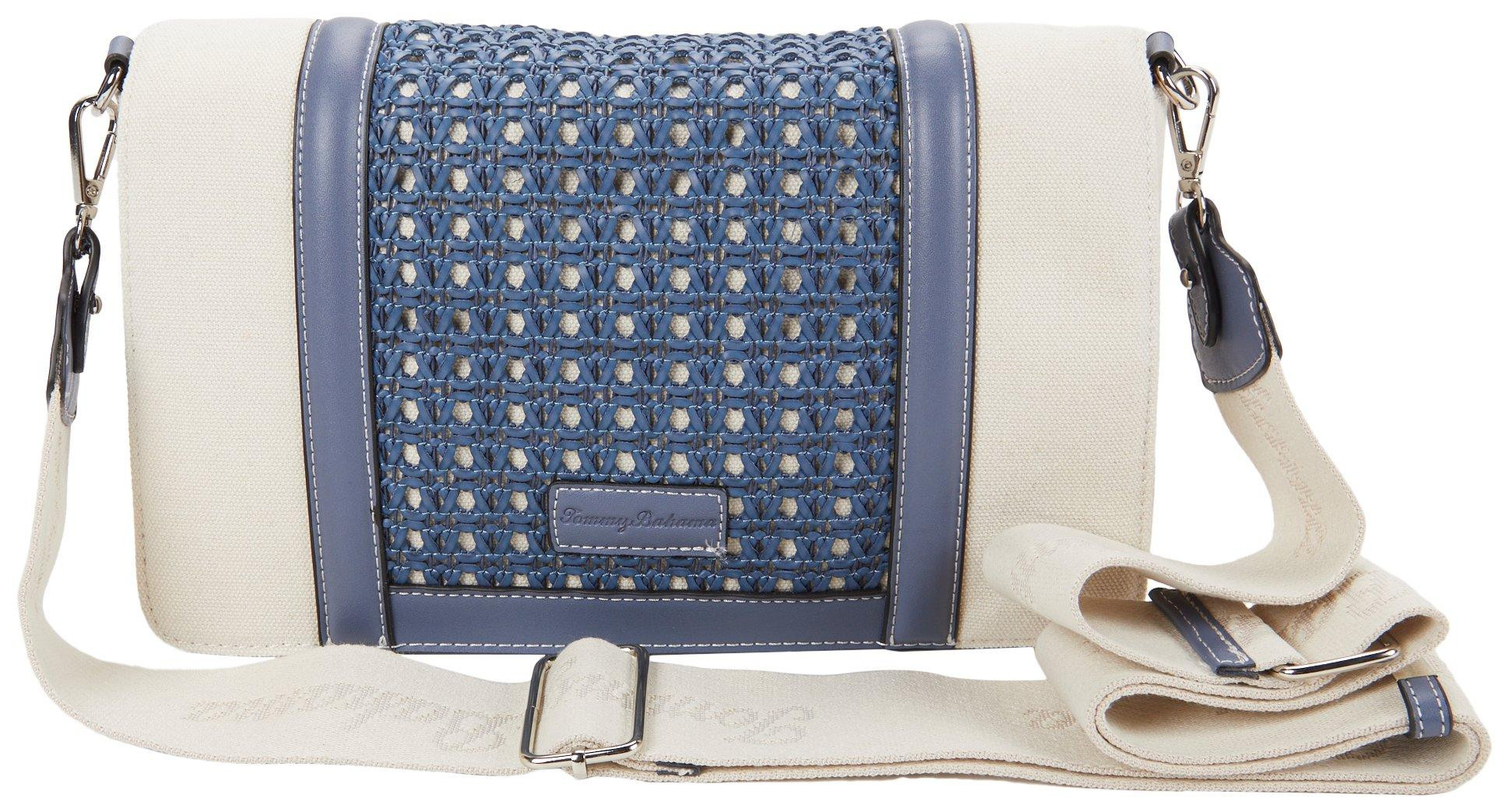 Tommy Bahama Woven Front Flap Crossbody Bag Bealls Florida
