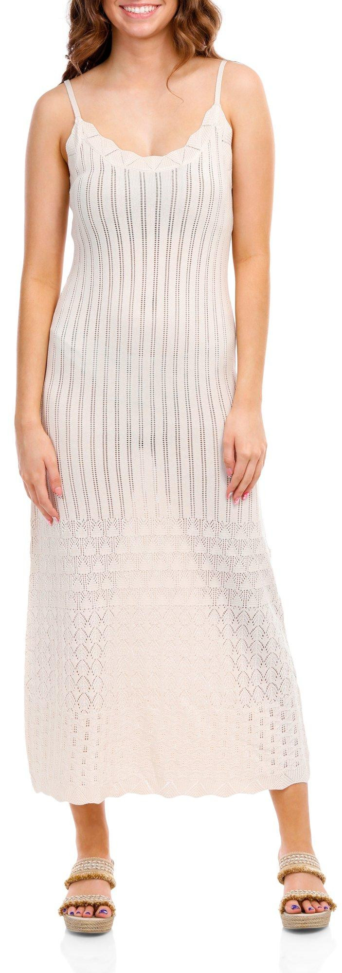 crochet dresses for juniors 8apart Women Chrissie Crochet Dress White / Juniors/Women L