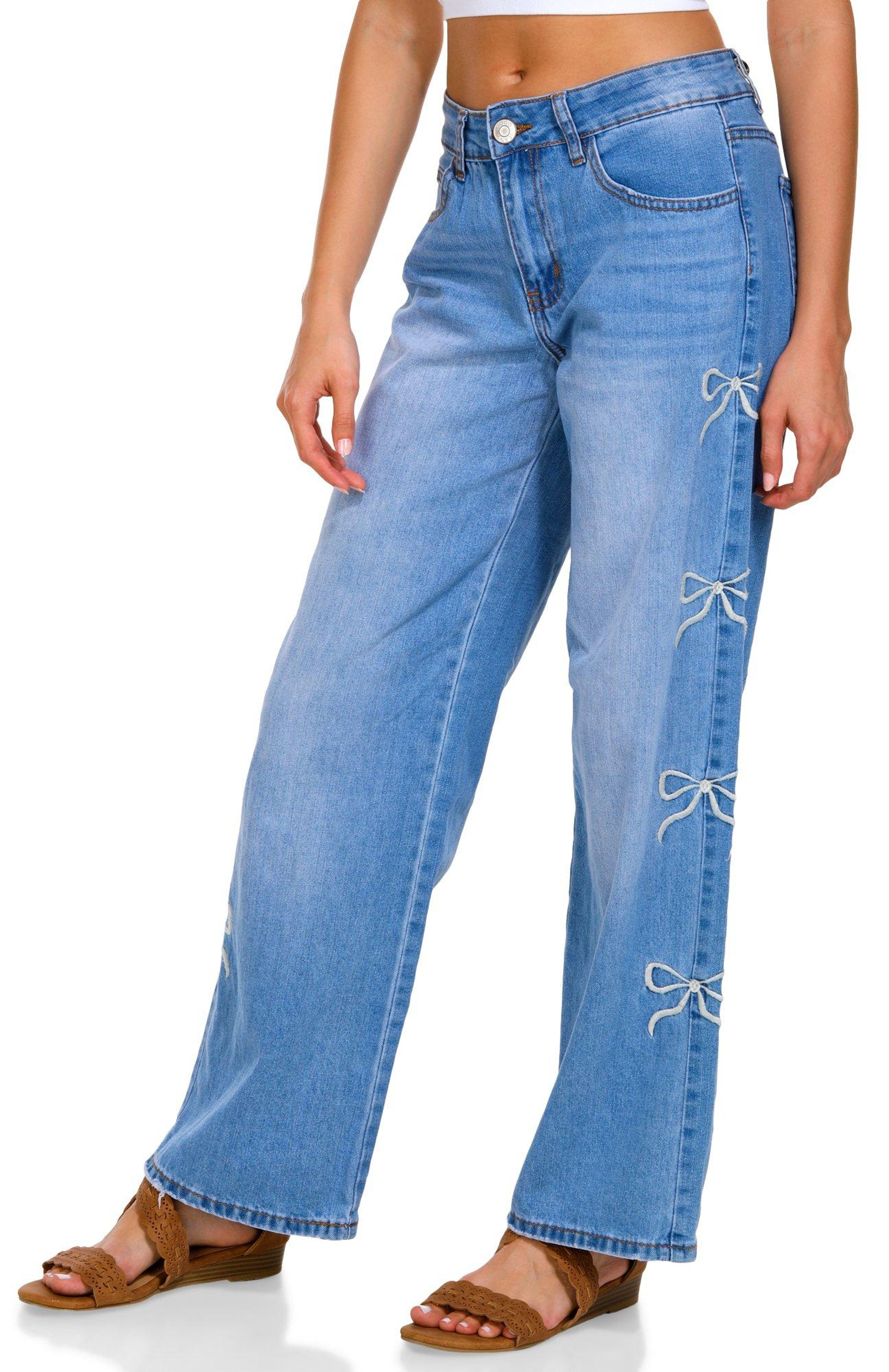 完売！ bow.a ボウエー　DENIM TUCK PANTS Take a Bow Jeans – Runway By HDM