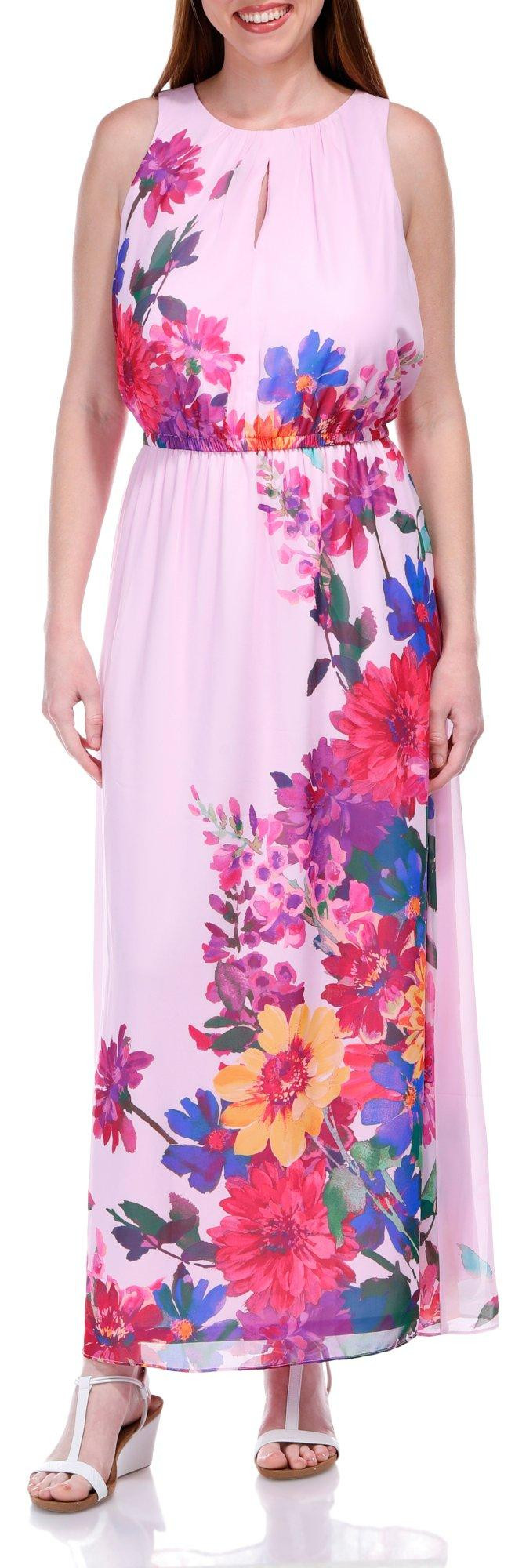 Buy London Times, London Times Womens Sleeveless Floral Maxi Dress Online -  Bealls Florida