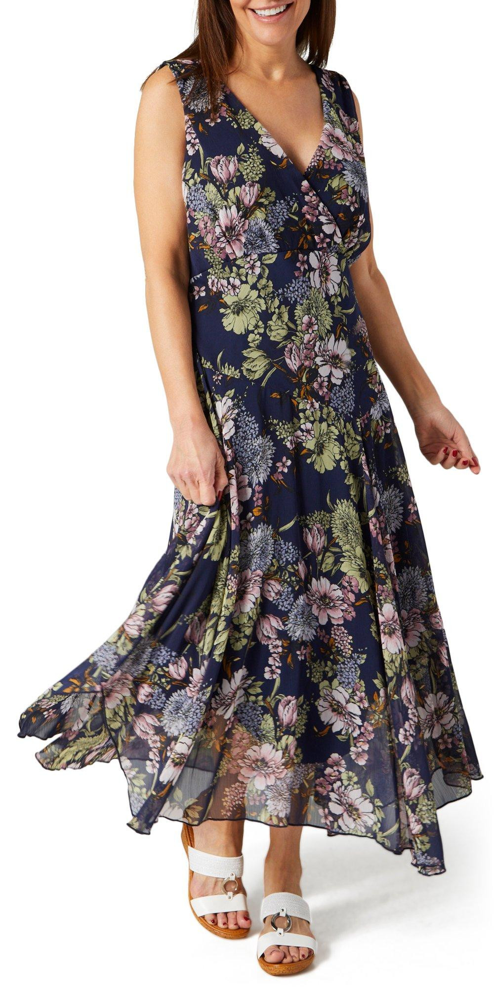 Buy Connected Apparel, Connected Apparel Womens Sleevless Floral Dress  Online - Bealls Florida