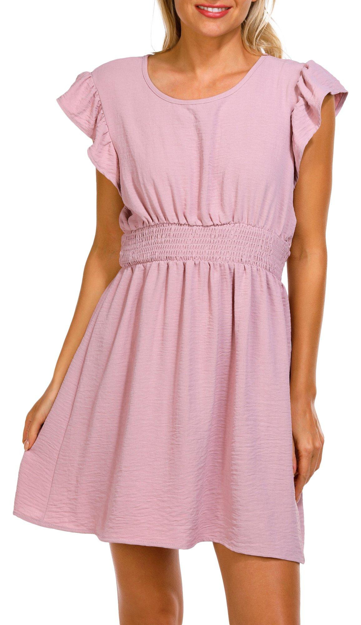 Buy No Comment, No Comment Juniors Flutter Sleeve Mini Dress Online -  Bealls Florida