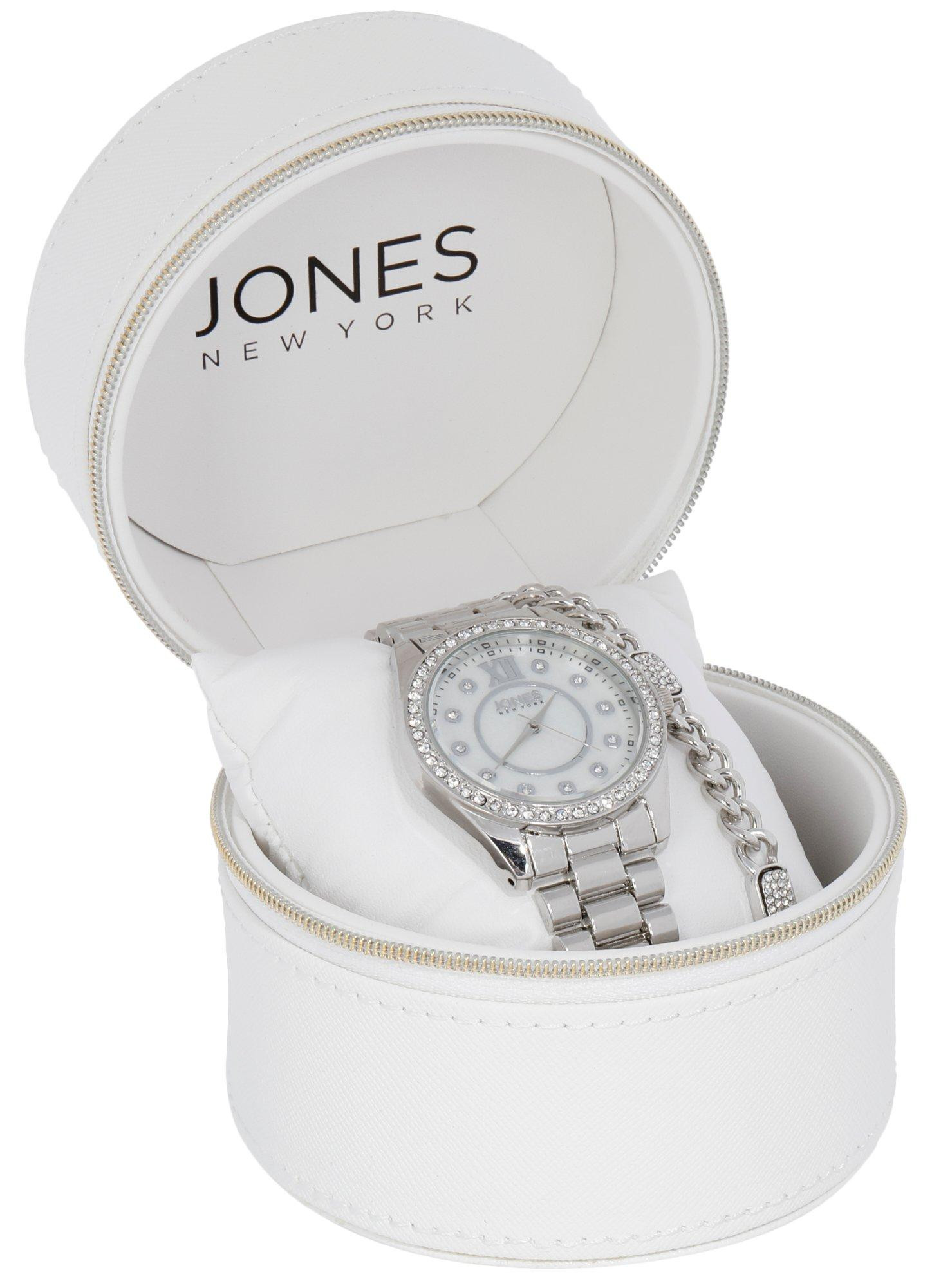 Buy JONES NEW YORK, Jones New York Womens 3-Piece Boxed Watch Set
