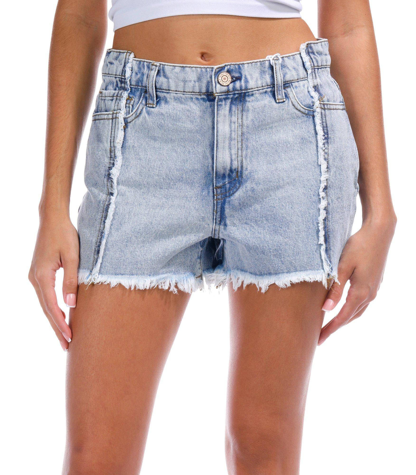 Buy Indigo Rein, Indigo Rein Juniors Double Seam Frayed Denim