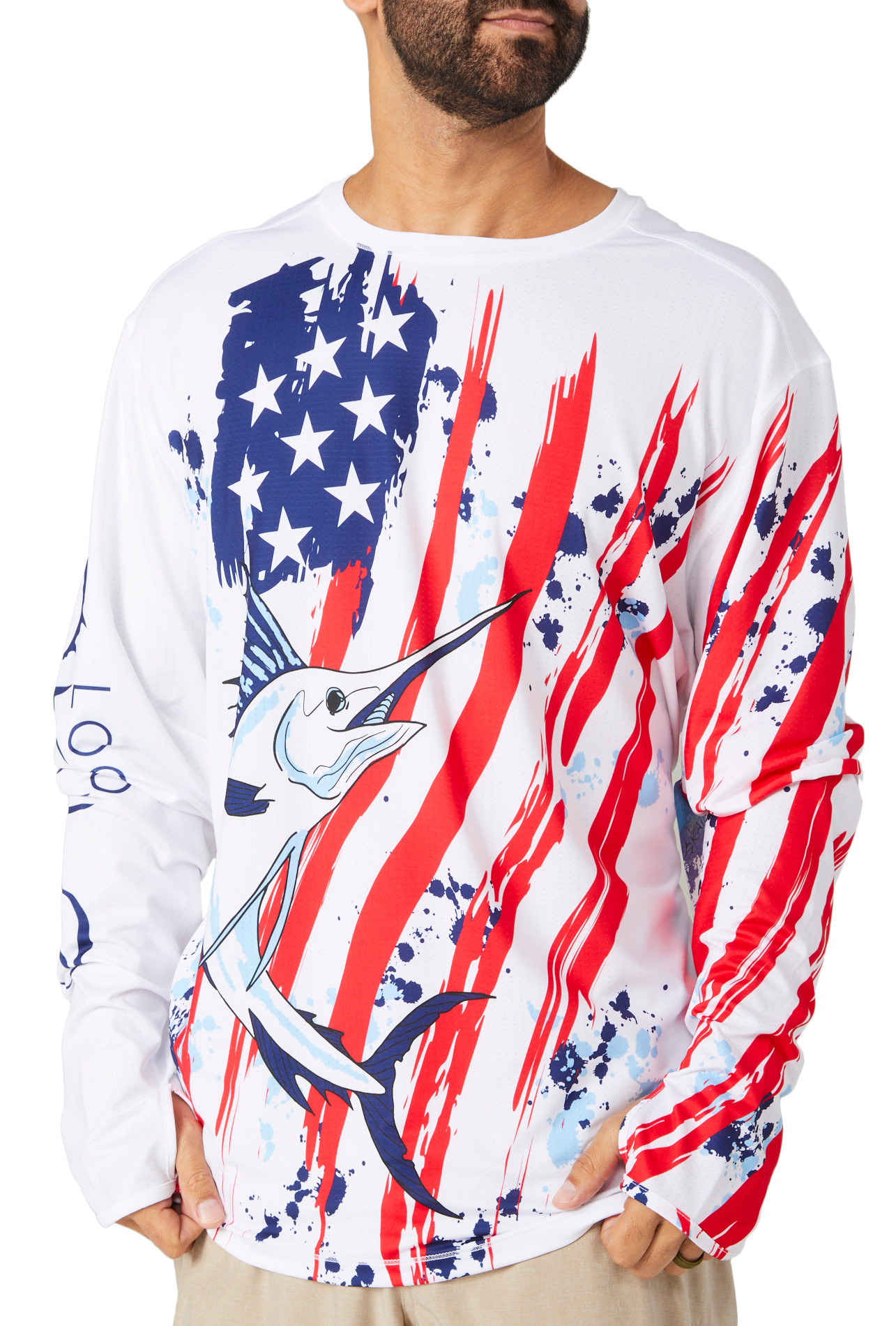 Buy Loco Skailz, Loco Skailz Mens Performance Long Sleeve Print