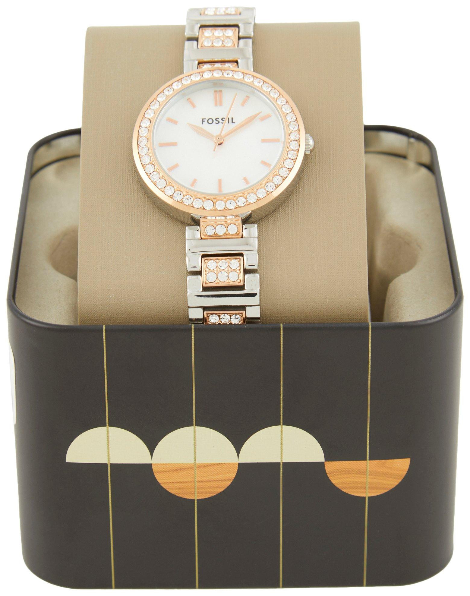 Fossil Womens Karli Two-Tone Stainless Steel Watch Bealls 