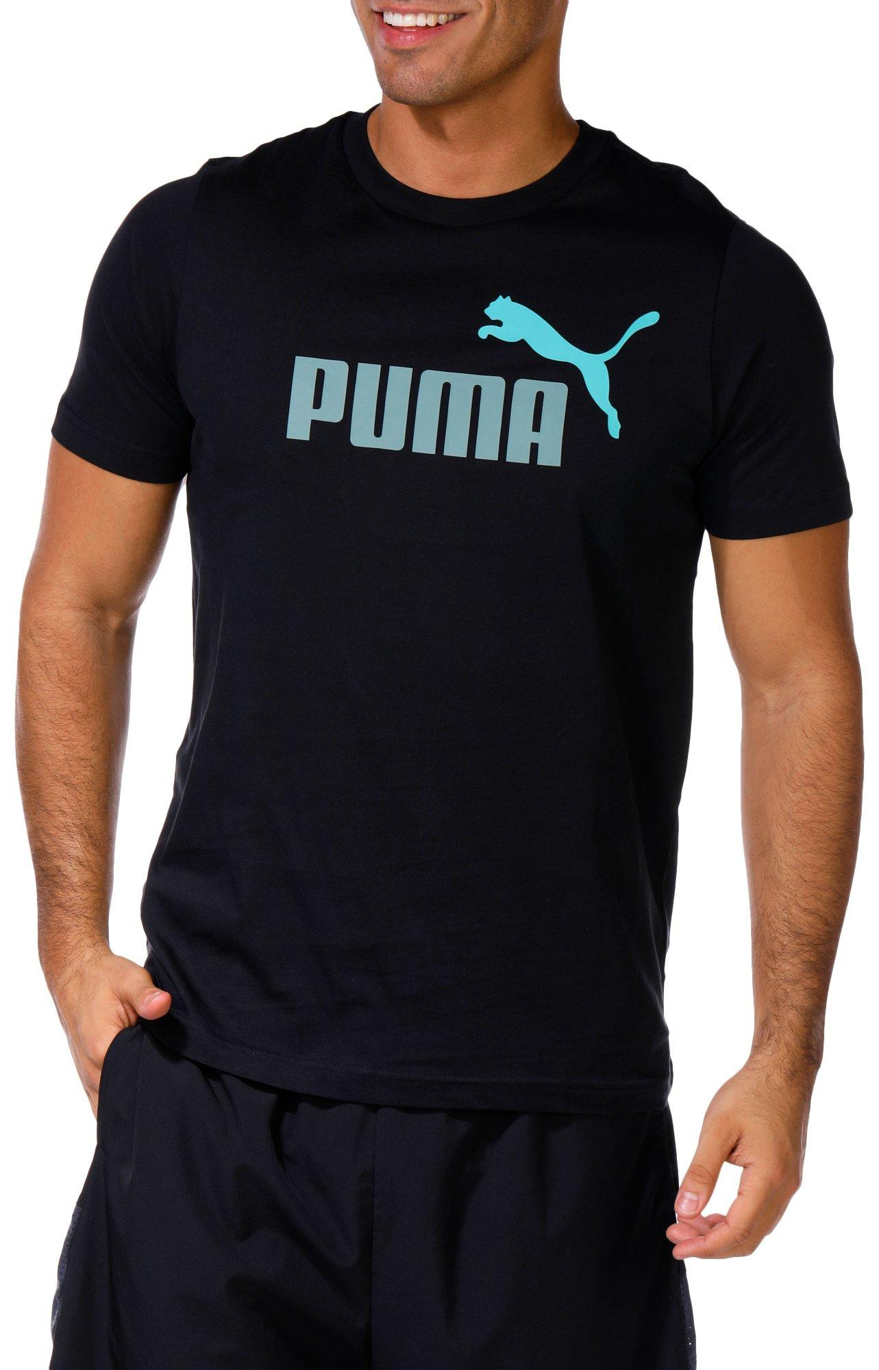 Puma Mens Active Logo T-Shirt Bealls Florida