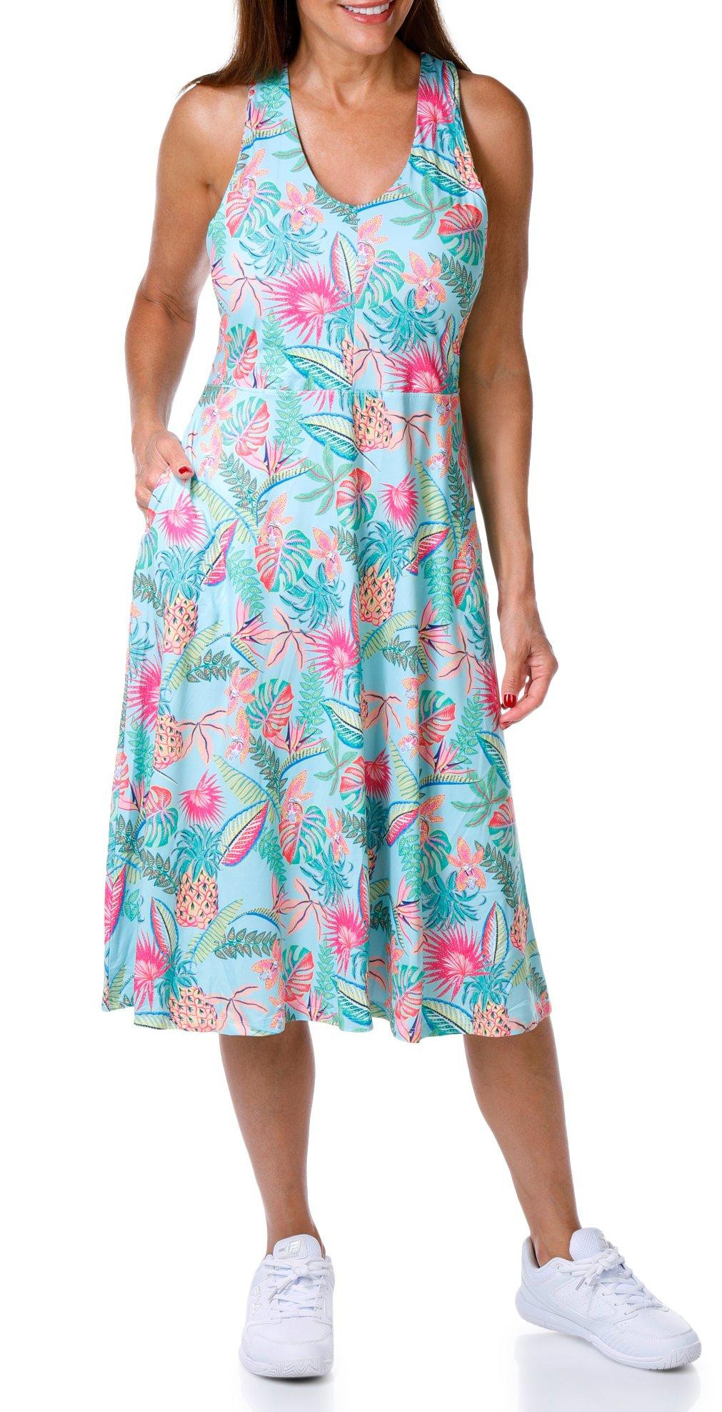 Reel Legends Womens Active Tank Dress Bealls Florida