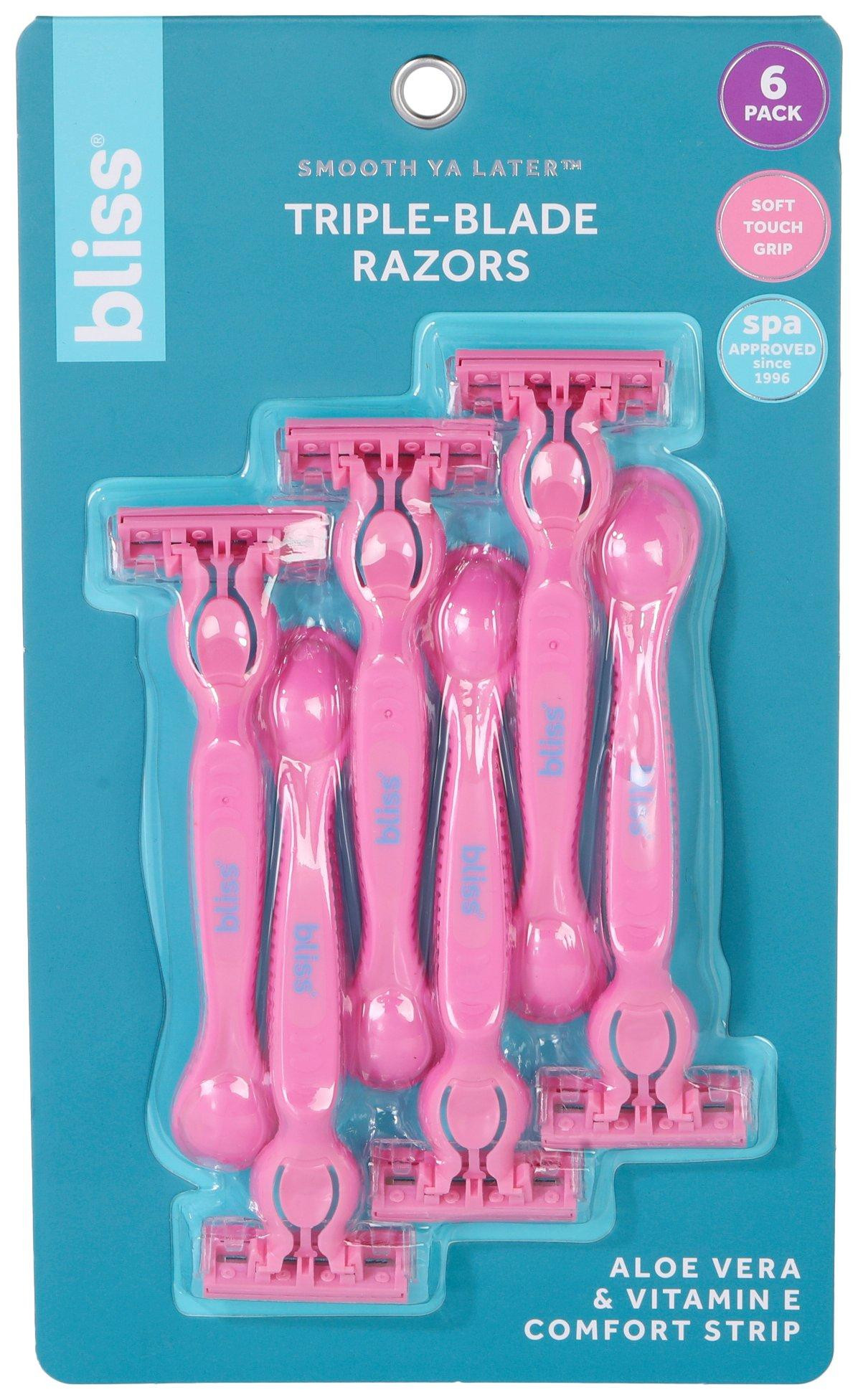 Bliss 6 Pk Triple Blade Razor Set Bealls Florida