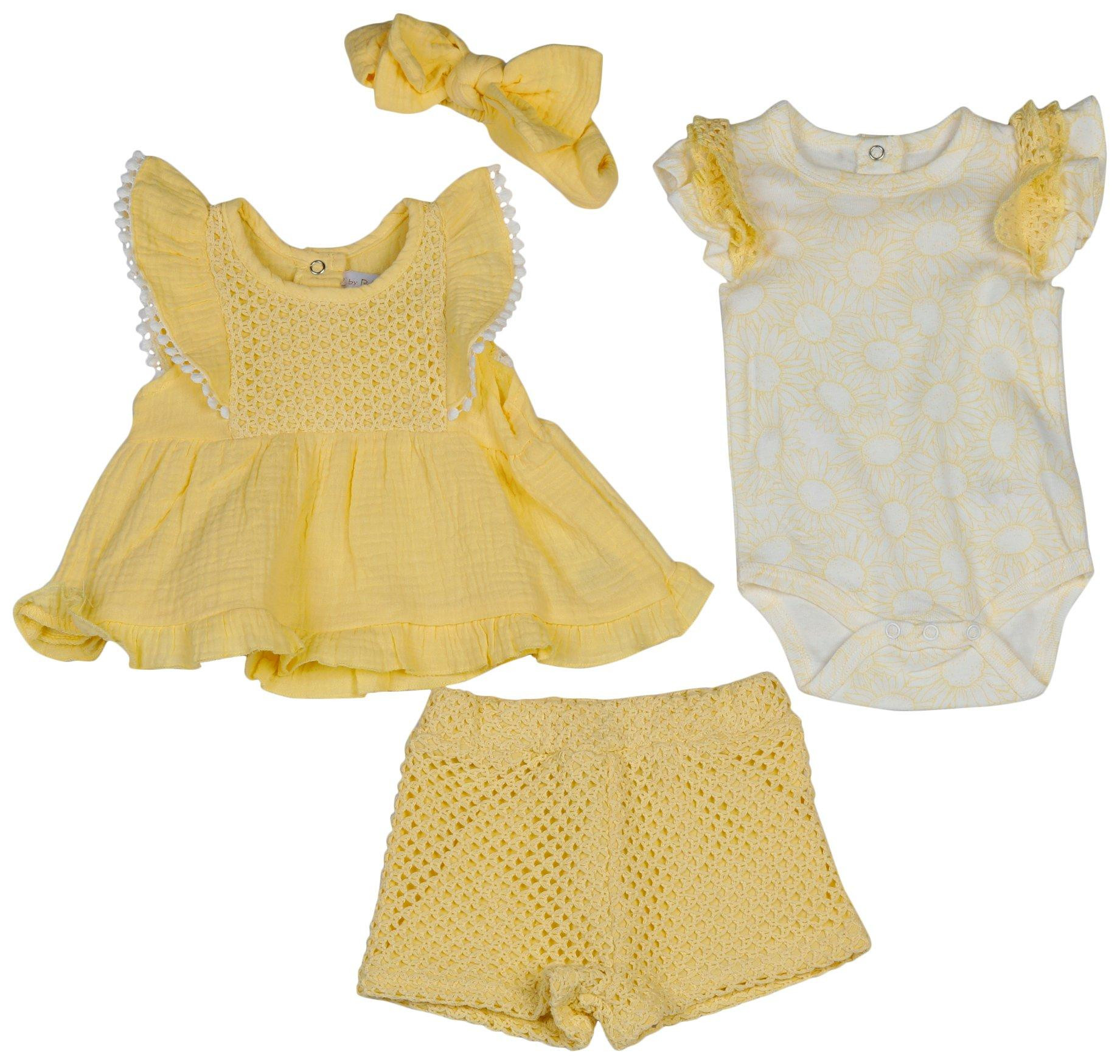 Rachel Zoe Baby Girls Pc Shorts Set Bealls Florida - Main Image