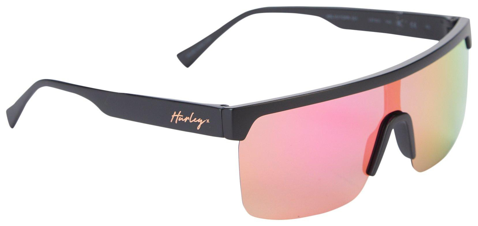 Hurley sunglasses Hurley Polarized Flat Top Sport Shield – Eyedictive main image 3