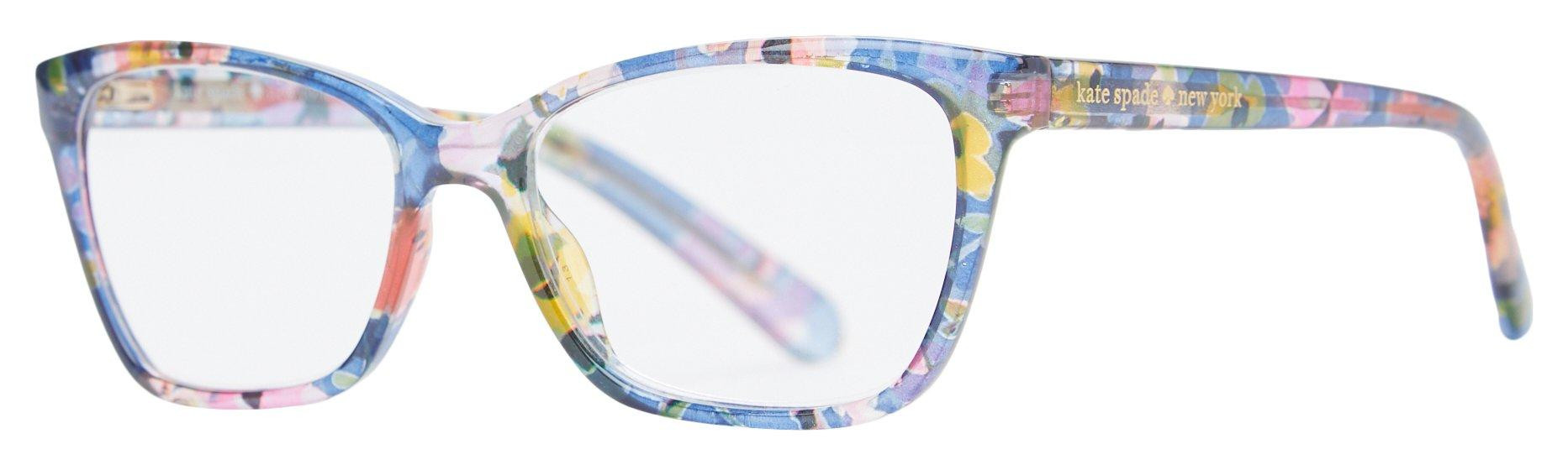 Kate Spade Marissa OX05 135 Reading Glasses with case Kate Spade Celestine Blue, Pink, Tortoise Prescription  main image 3