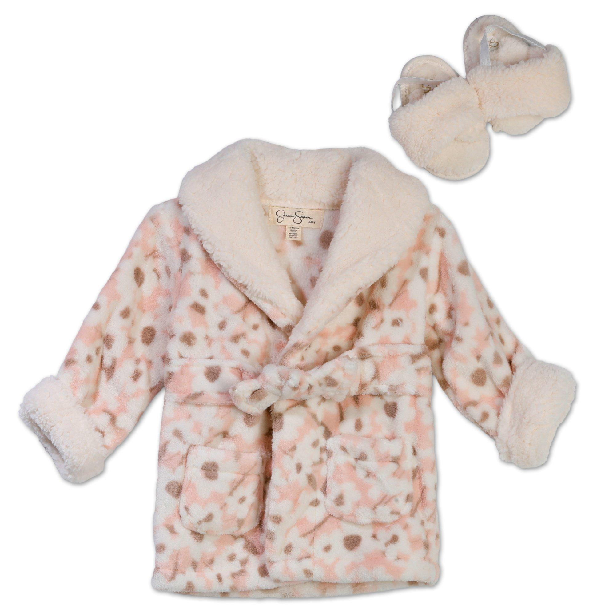 Baby Girls Pk Robe Slippers Bealls - Main Image