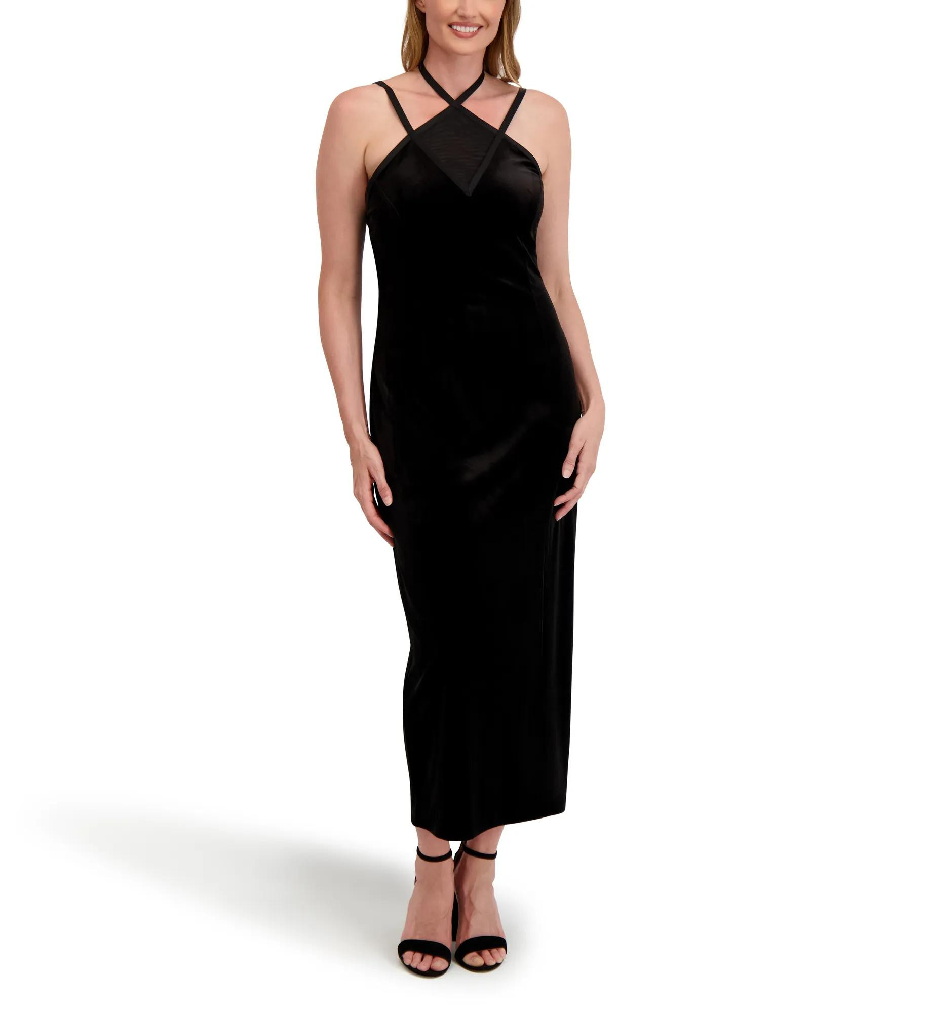 Laundry by Shelli Segal Strappy Bodycon Velvet Dress Bealls Florida