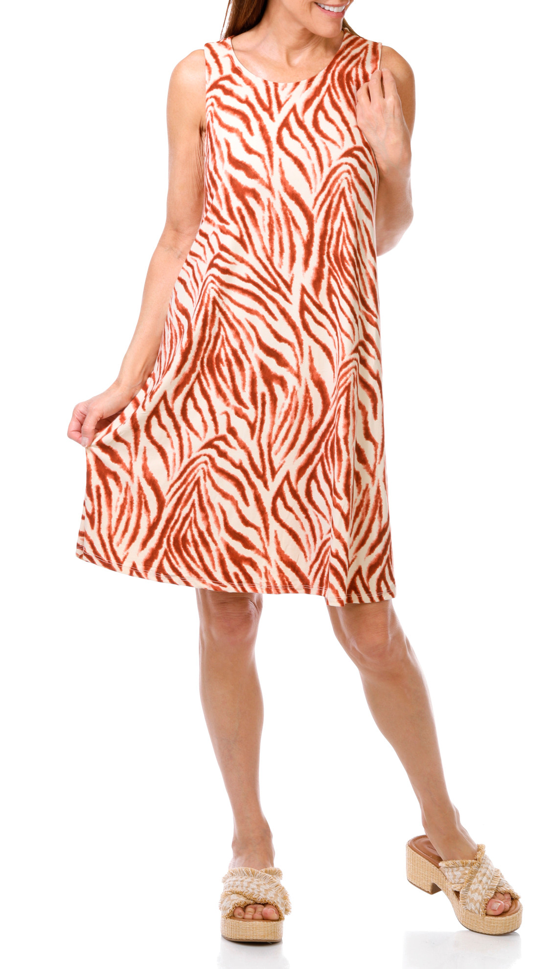 Buy HARLOW & ROSE, Harlow & Rose Womens Sleeveless Sandshell Swing Dress  Online - Bealls Florida