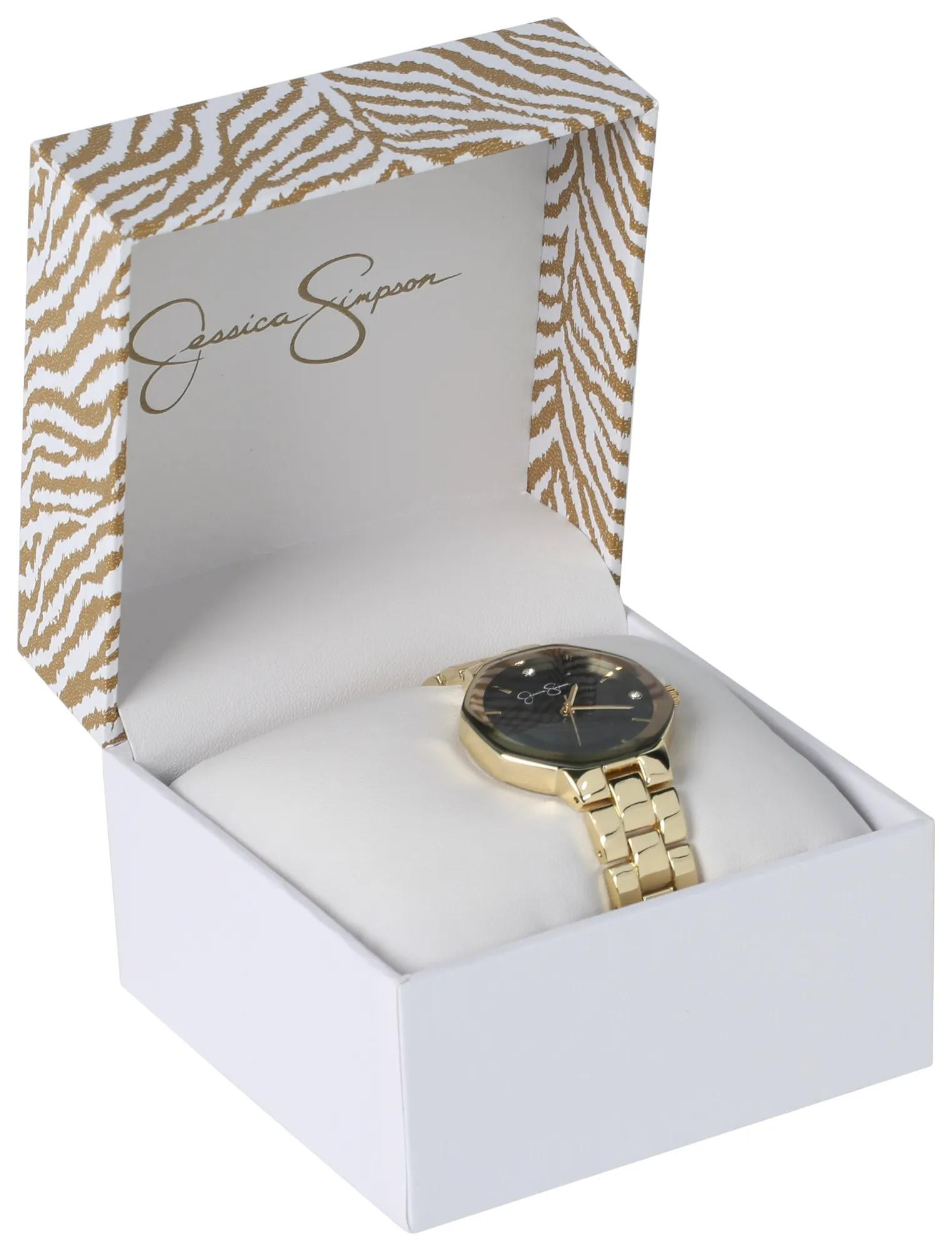 ✨MCM✨エムシーエム✨シルバー×ゴールド✨ブラック文字盤✨ヴィンテージ✨腕時計 Buy Jessica Simpson, Jessica Simpson Womens Gold Black Dial Watch