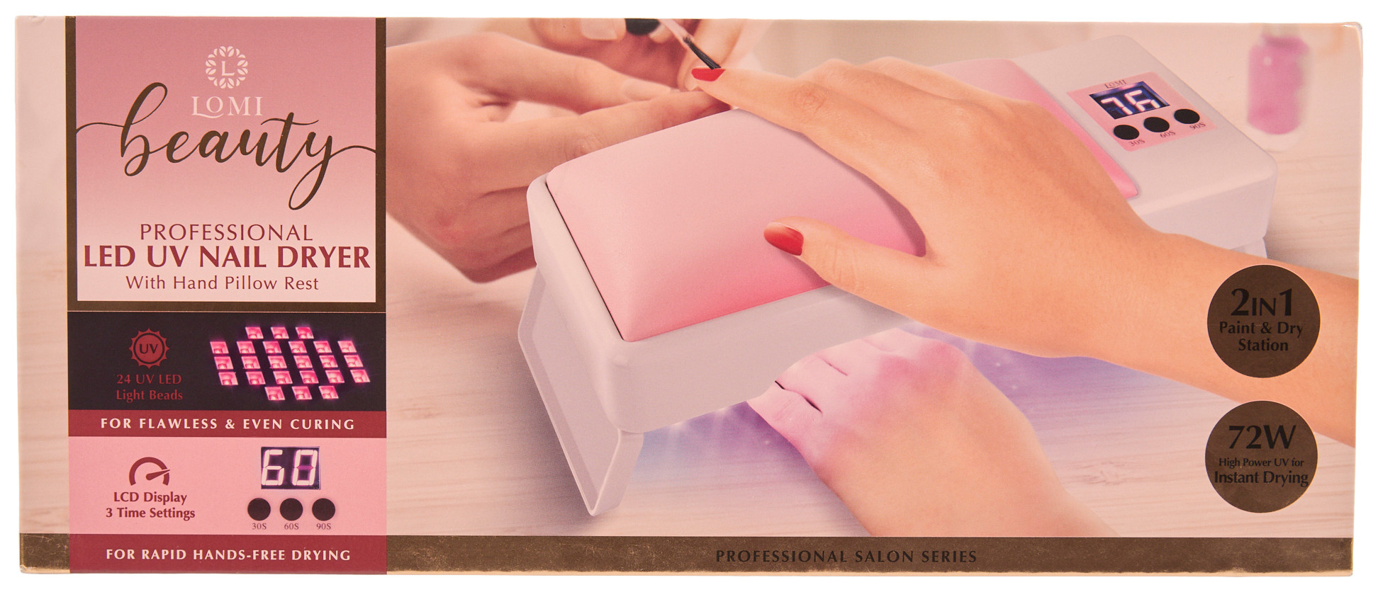 Buy LOMI, Lomi Professional LED UV Nail Dryer With Hand Rest