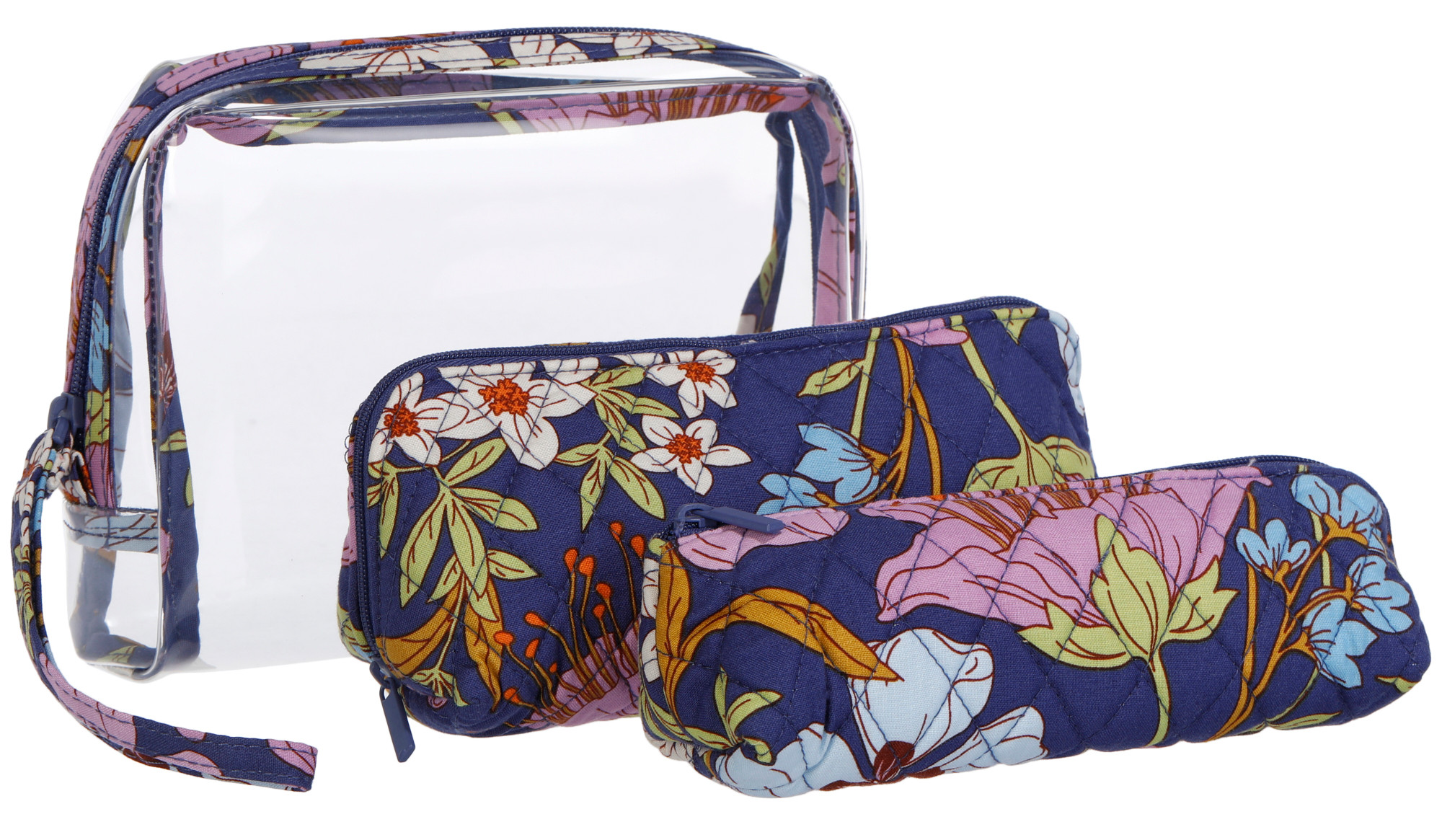 Buy Vera Bradley, Vera Bradley 3 Pc Coffee Garden Cosmetic Bag Set