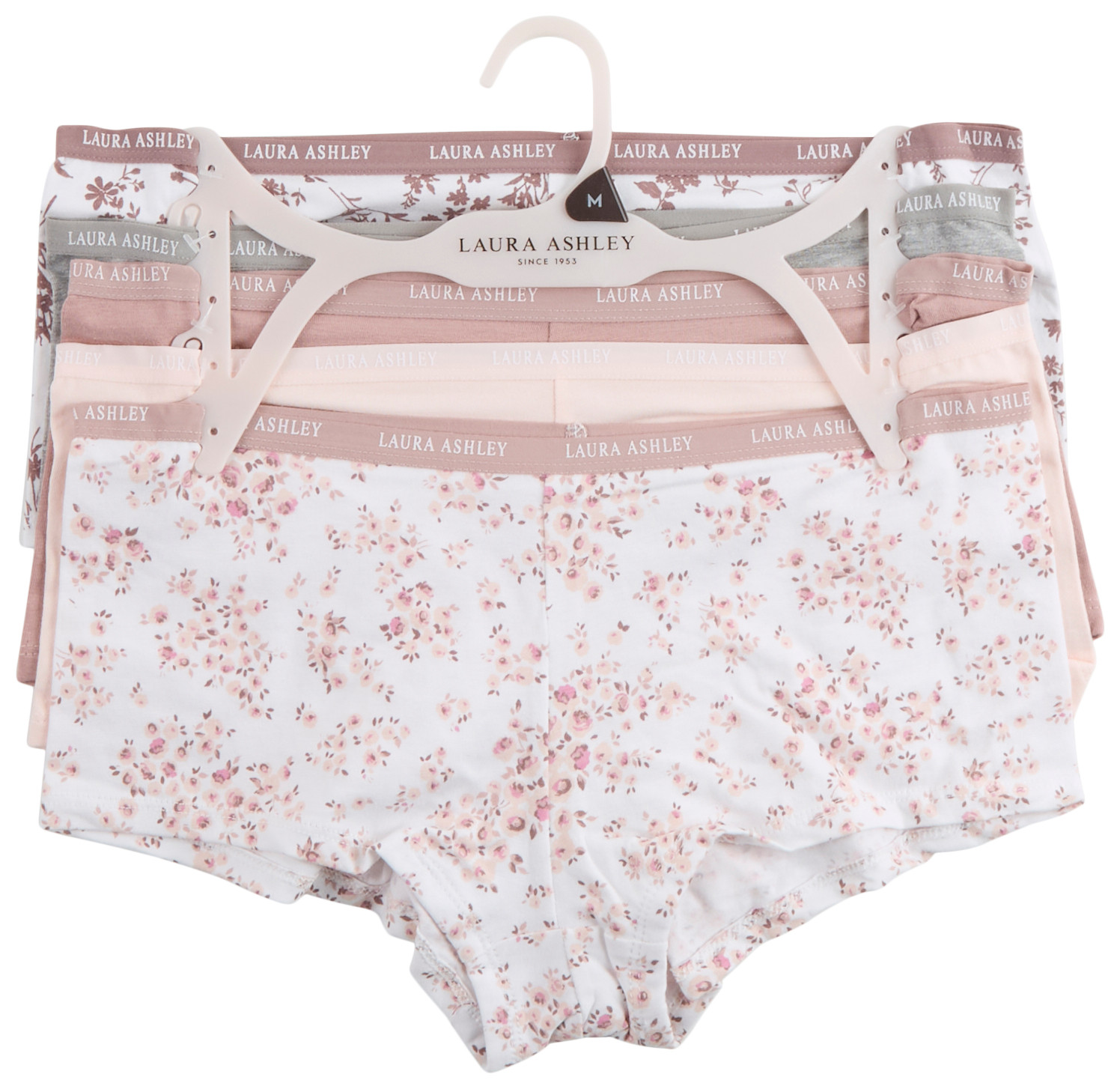 Buy Laura Ashley, Laura Ashley Womens 5 Pk Boyshort Panties Online