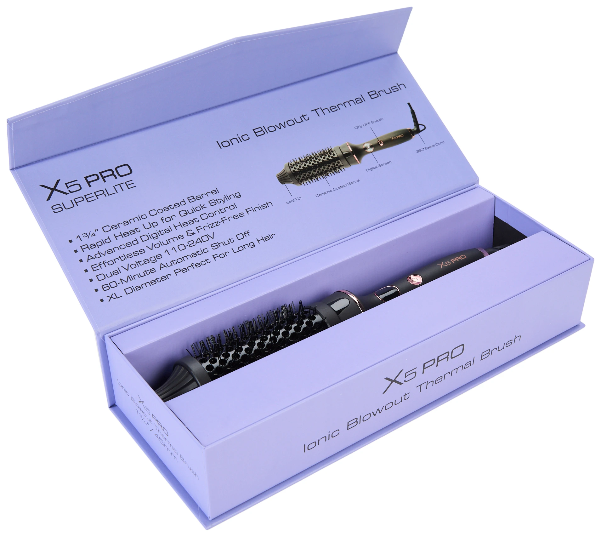 Buy X5 Pro, X5 Pro Superlite Ionic Blowout Thermal Brush Online