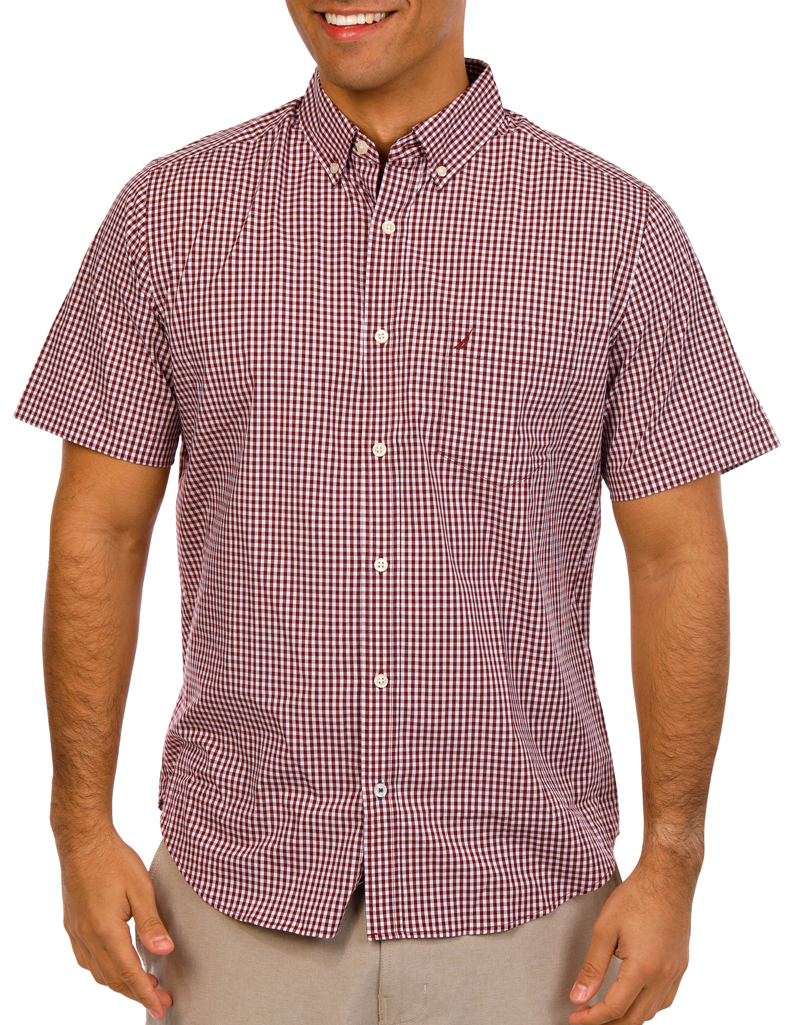 mens nautica dress shirts Amazon.com: Slim Fit Long Sleeve Performance Polyester Fabric Wrinkle Free 4-Way Stretch: Clothing, Shoes & Jewelry Slim Fit Wrinkle-Resistant Dress Shirt