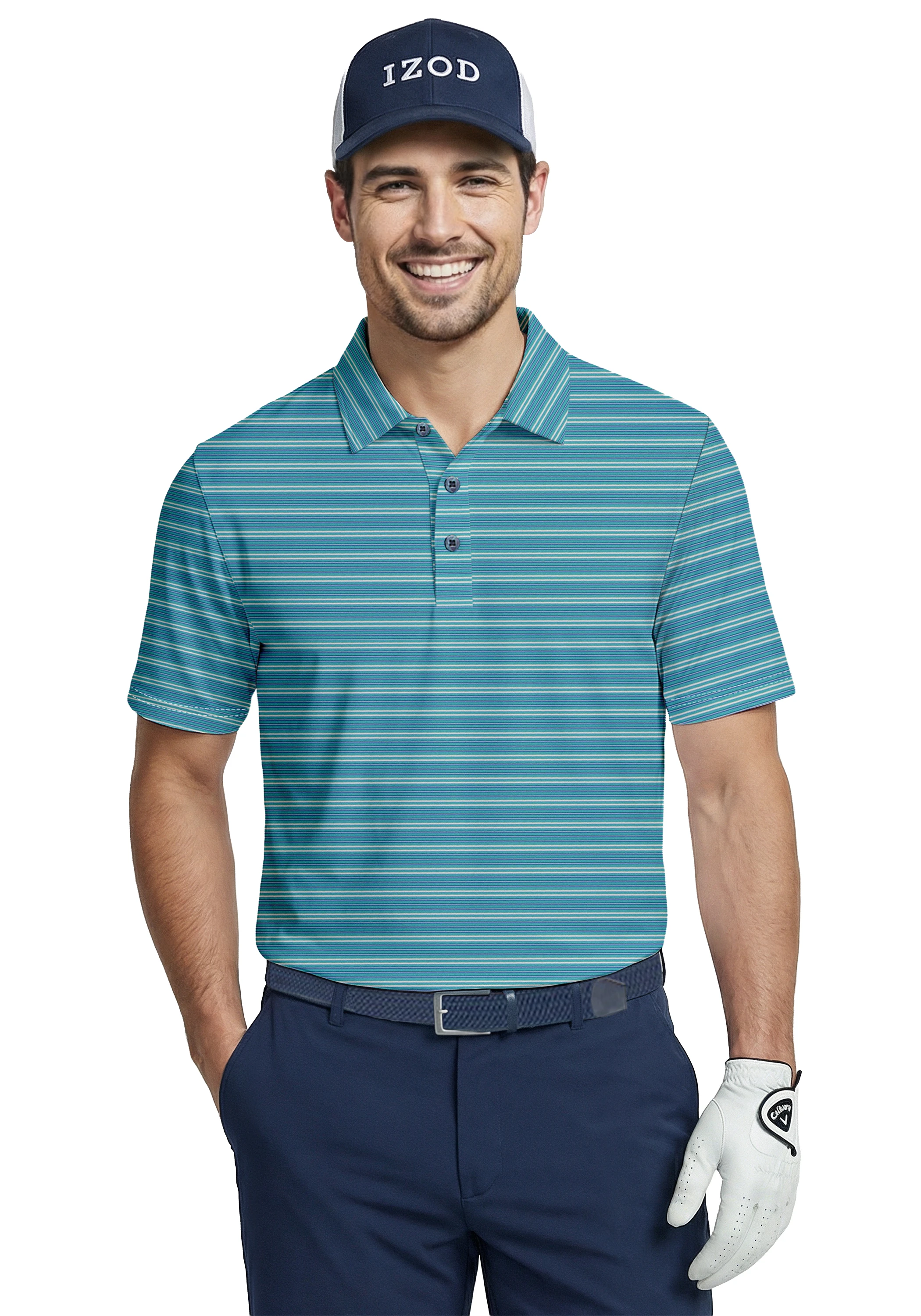 Buy Izod Golf, Men's Swingflex Elite Golf Polo Shirt Online