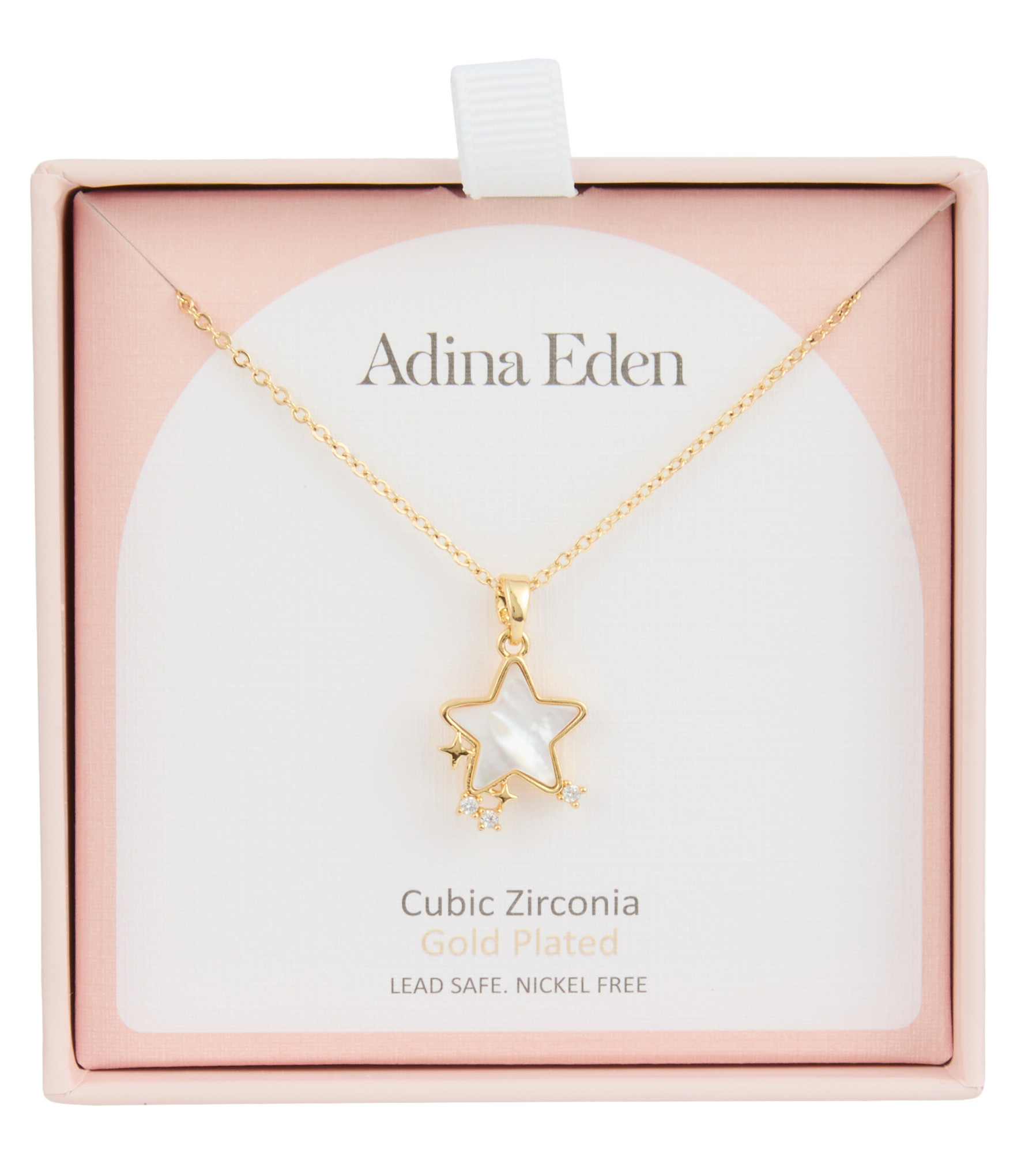 Buy ADINA EDEN, Gold Plated Boxed Shooting Star Necklace Online
