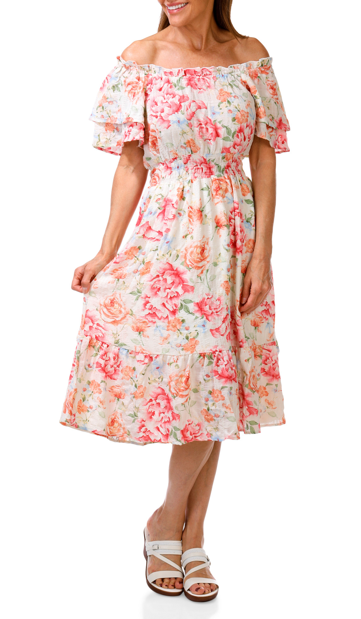Buy Chenault, Women's Floral Print Dress Online - Bealls Buy Chenault, Women's Floral Print Dress Online - Bealls
