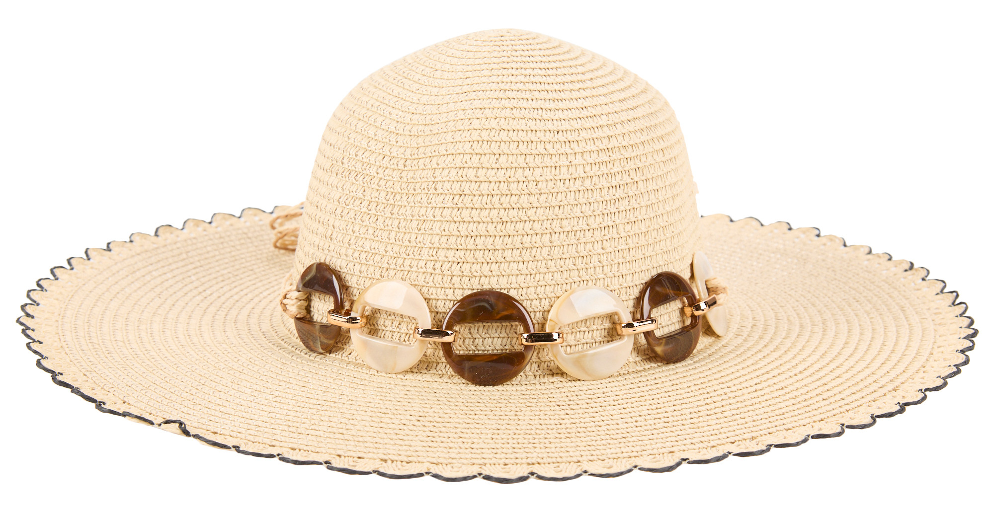 Buy Catherine Malandrino, Straw Floppy Sun Hat Online - Bealls display picture 1