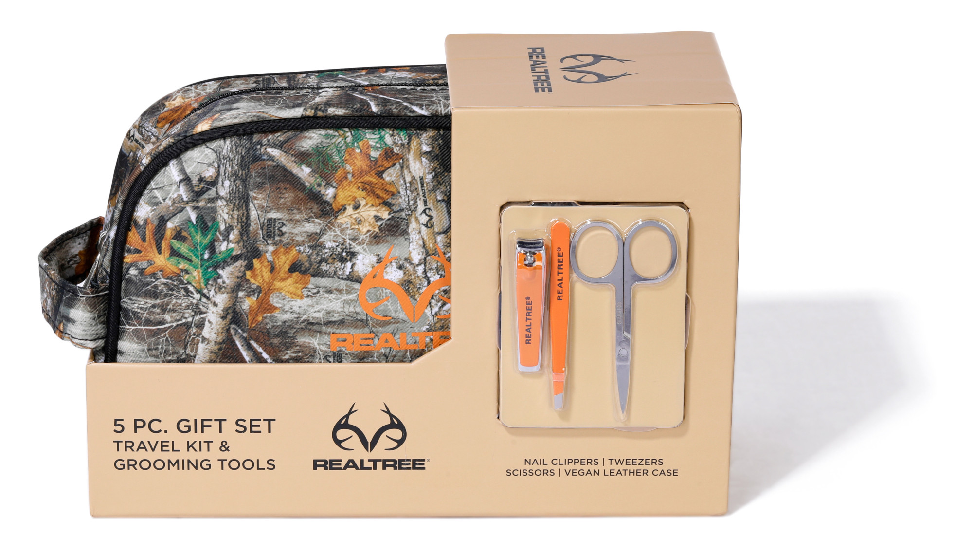 Buy REAL TREE, Men's 5‑Piece Travel Dopp Kit & Grooming Set Online