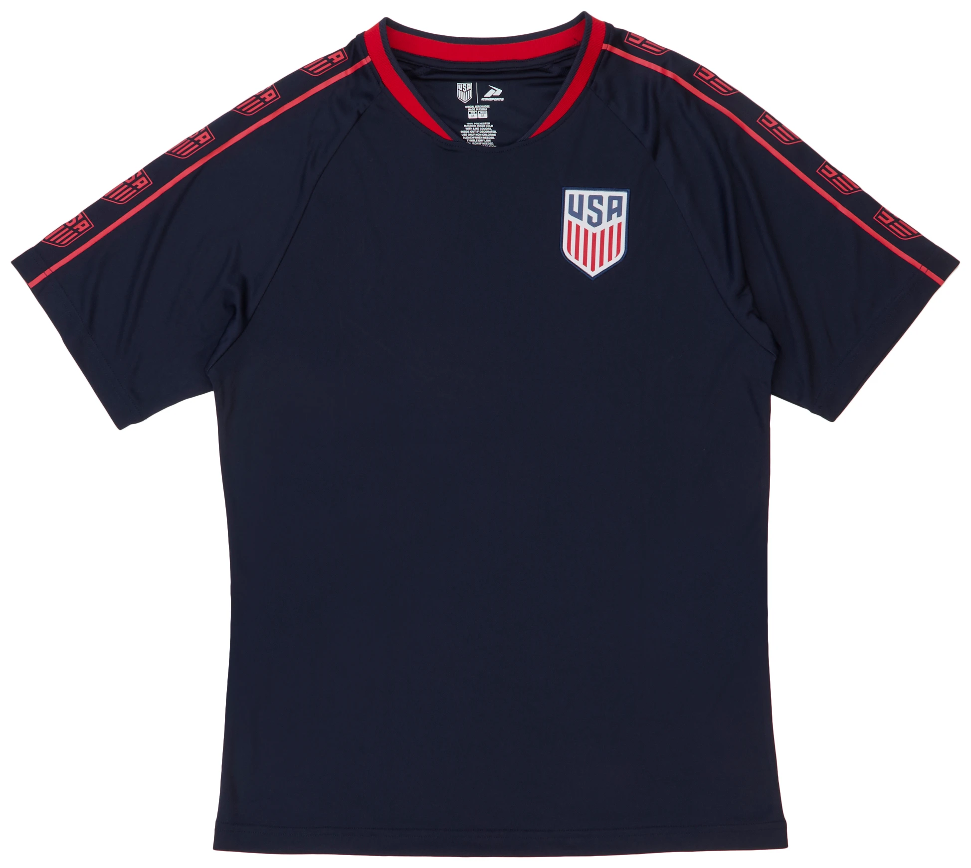 Buy Icon Sports, Men's Short Sleeve USA Soccer Jersey Online