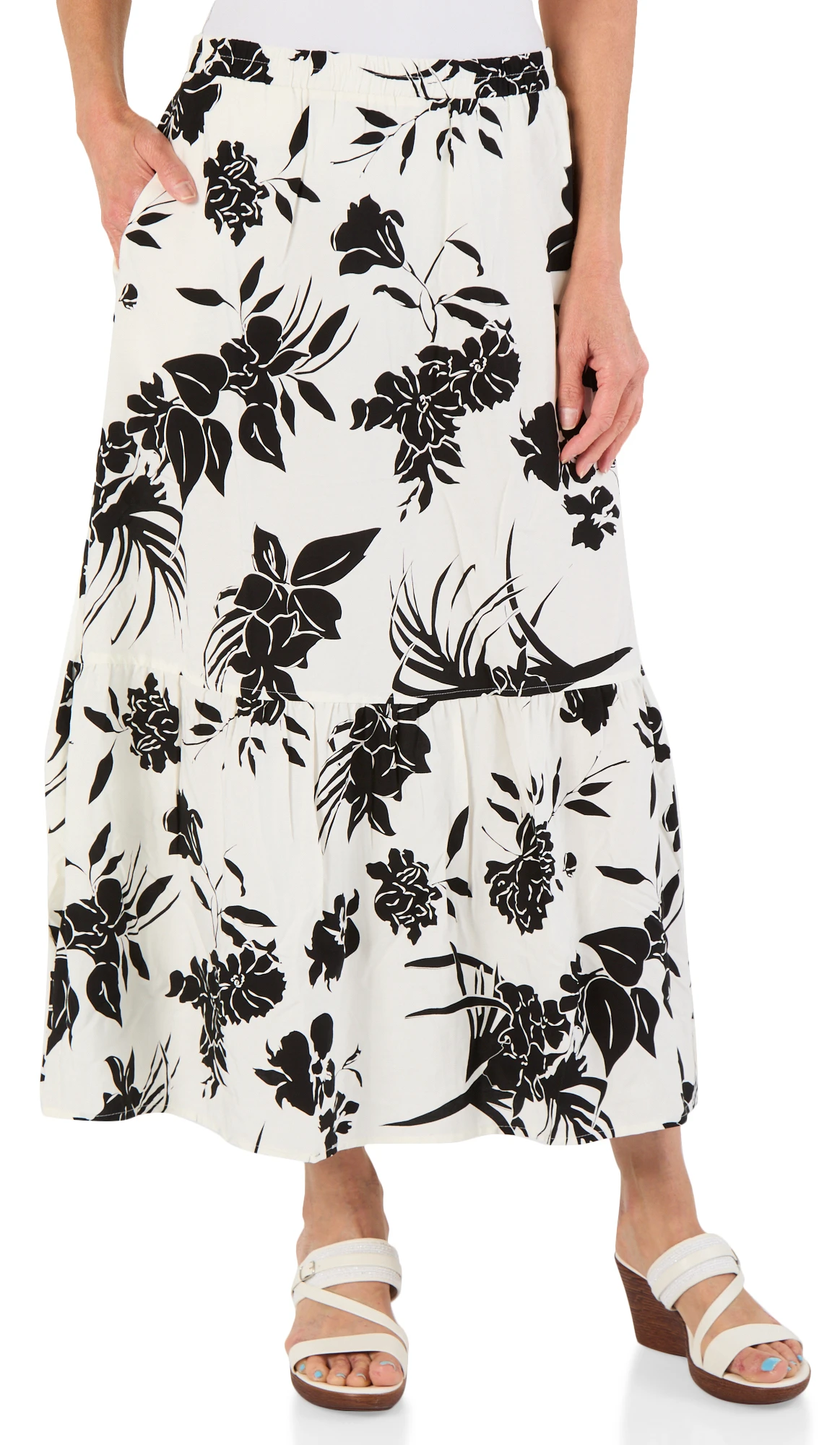 tracy midi dress Camisole Semi-Heart Neck Midi Dress XS / Black