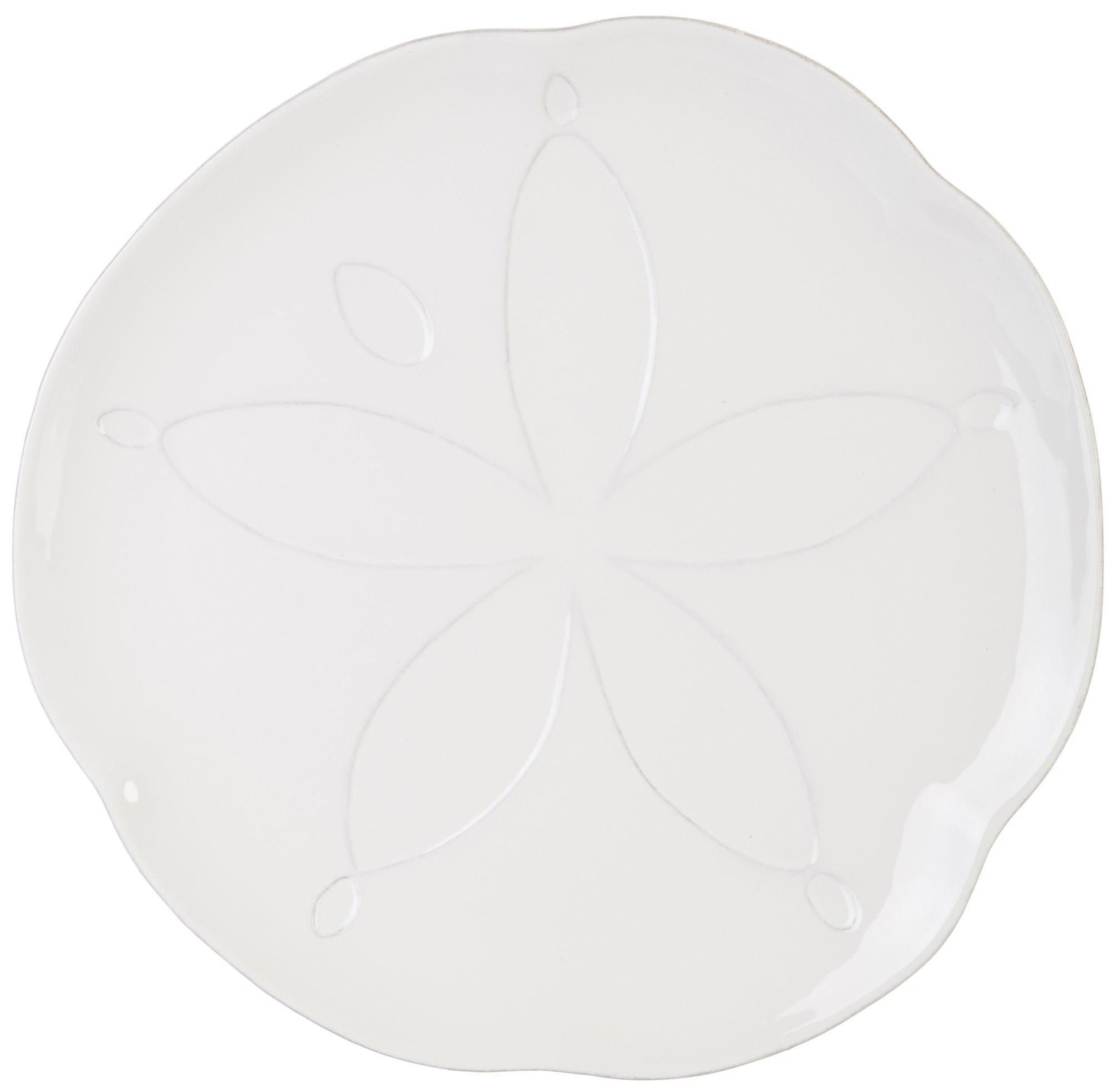 Coastal Home Sand Dollar Plate ||P000344382||